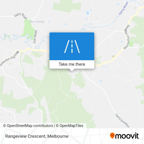Rangeview Crescent map