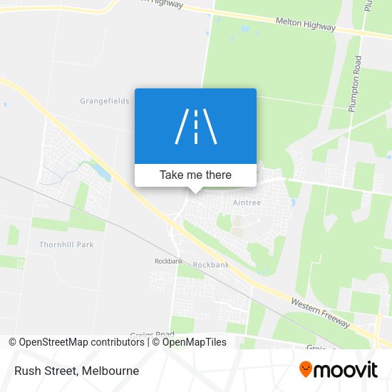 Rush Street map
