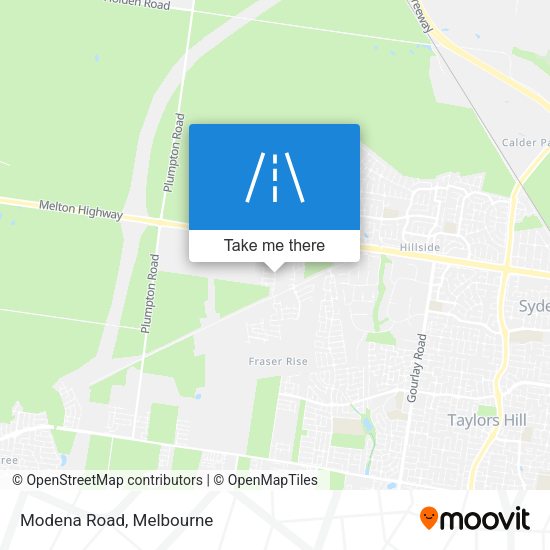 Modena Road map