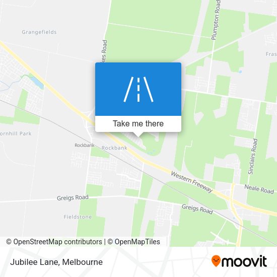 Jubilee Lane map