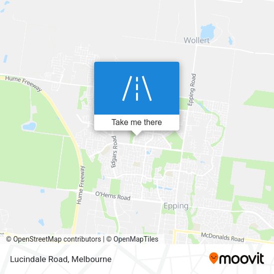 Lucindale Road map
