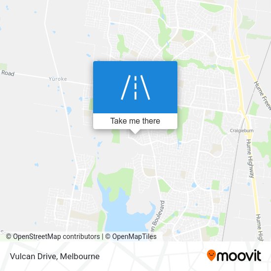 Vulcan Drive map