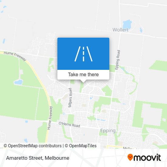 Amaretto Street map