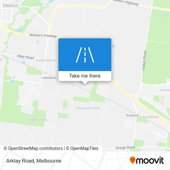 Arklay Road map