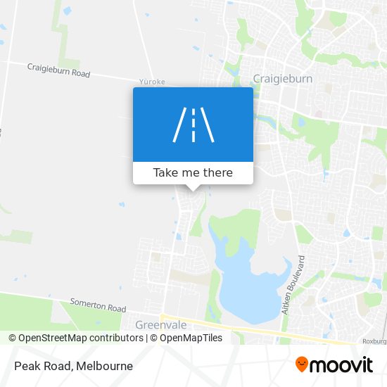 Peak Road map