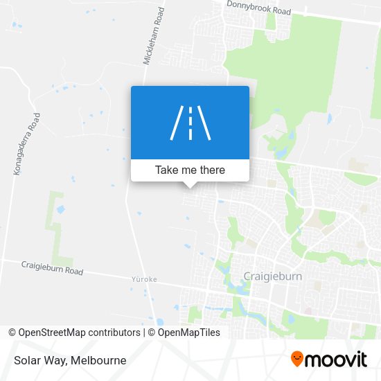 Solar Way map