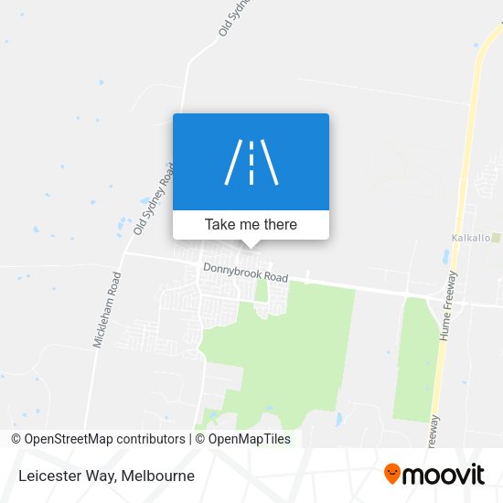 Leicester Way map