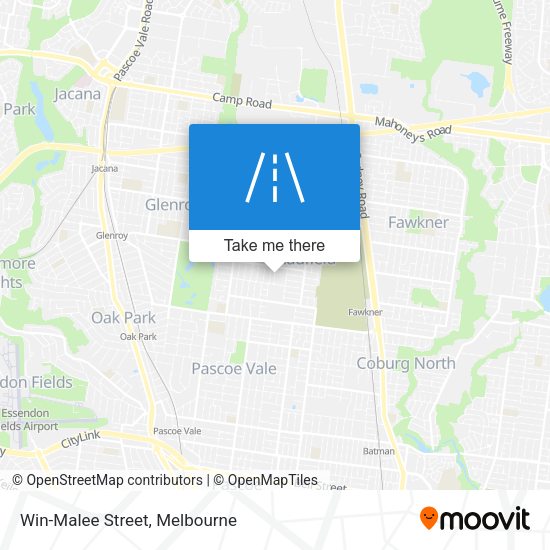 Win-Malee Street map