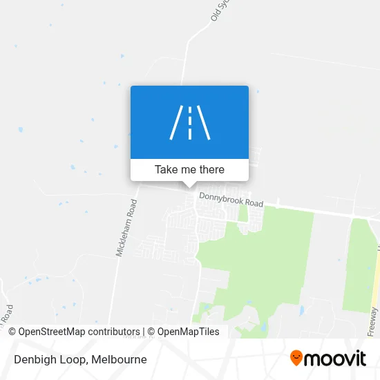 Mapa Denbigh Loop
