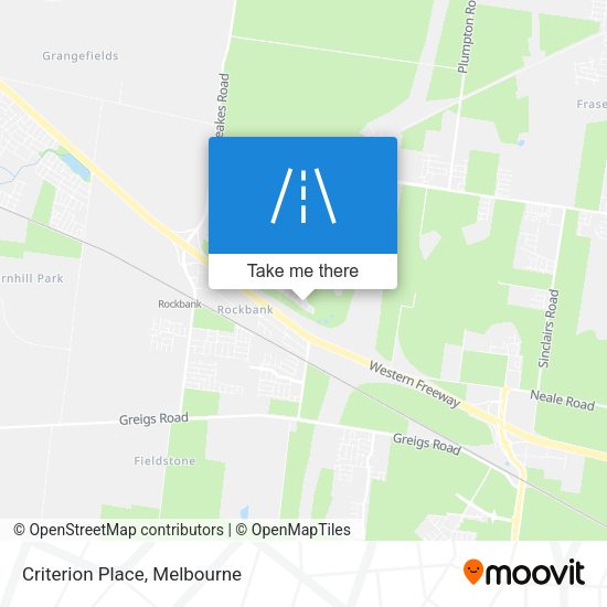 Criterion Place map