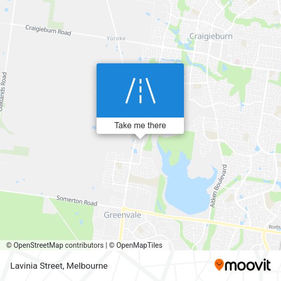 Lavinia Street map