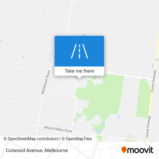 Colwood Avenue map