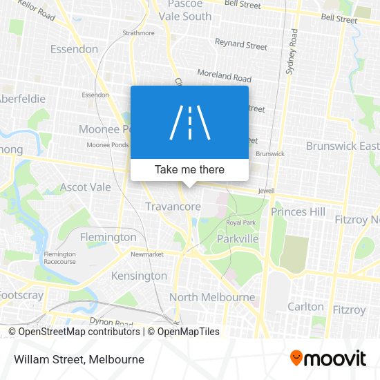 Willam Street map