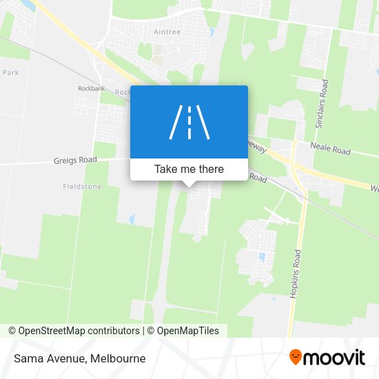 Sama Avenue map