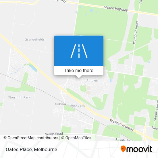 Oates Place map