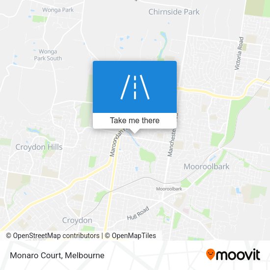 Monaro Court map