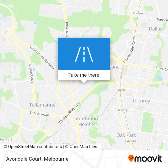 Avondale Court map