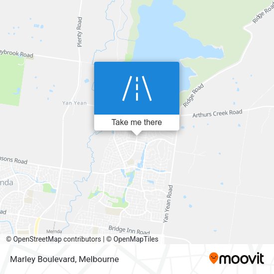 Marley Boulevard map
