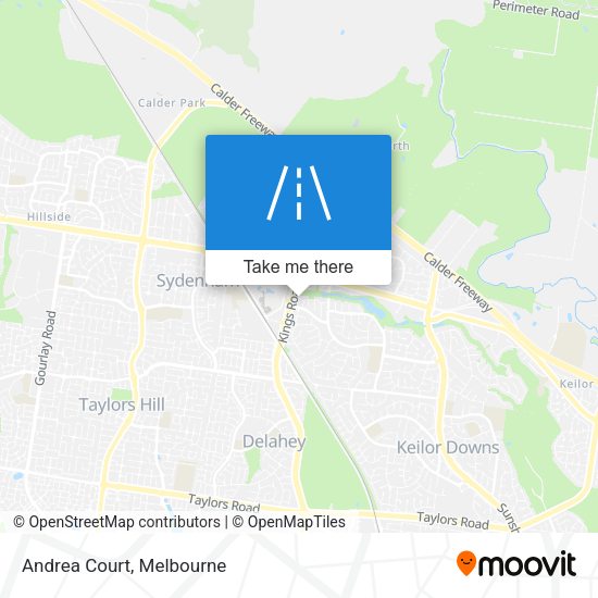 Andrea Court map