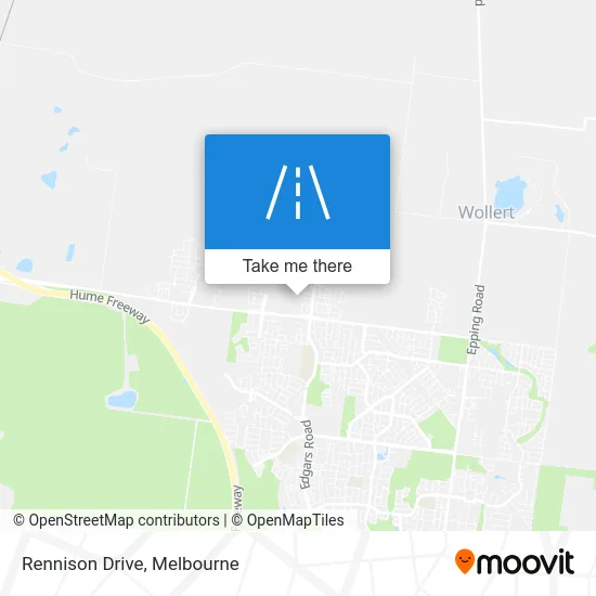 Mapa Rennison Drive