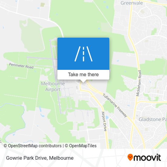 Gowrie Park Drive map