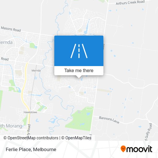 Ferlie Place map