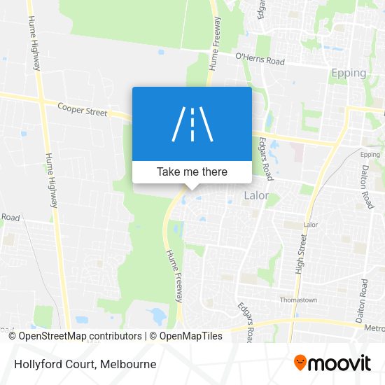 Hollyford Court map