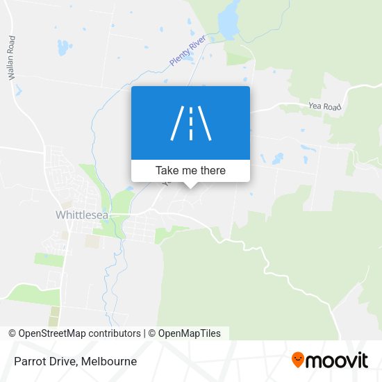 Parrot Drive map
