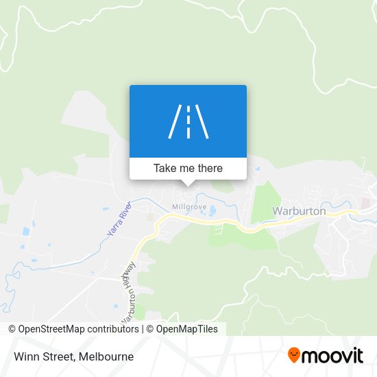Winn Street map