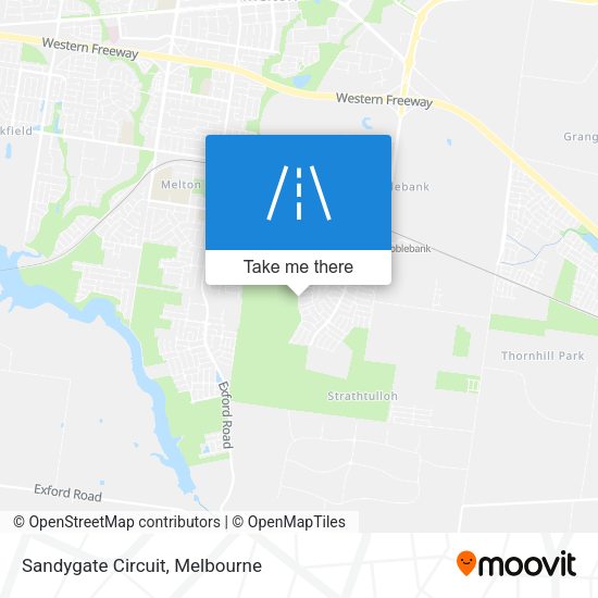 Sandygate Circuit map