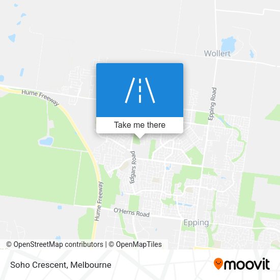 Soho Crescent map