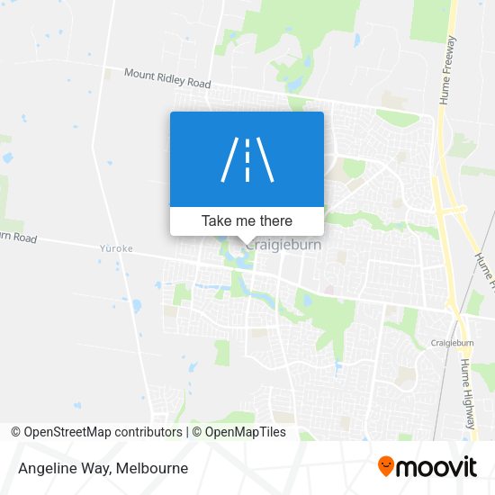 Angeline Way map