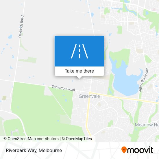 Riverbark Way map