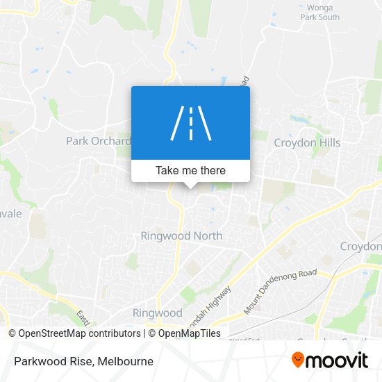 Parkwood Rise map