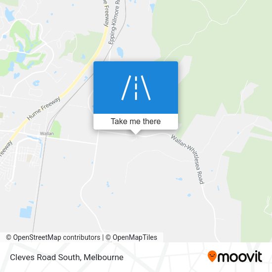 Cleves Road South map