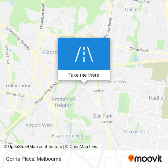 Gorrie Place map