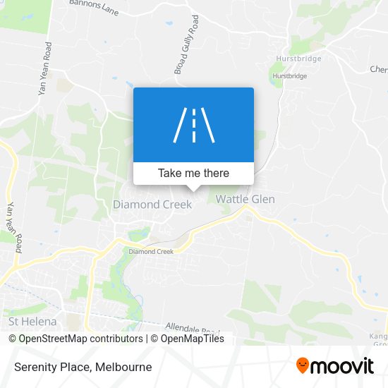 Serenity Place map