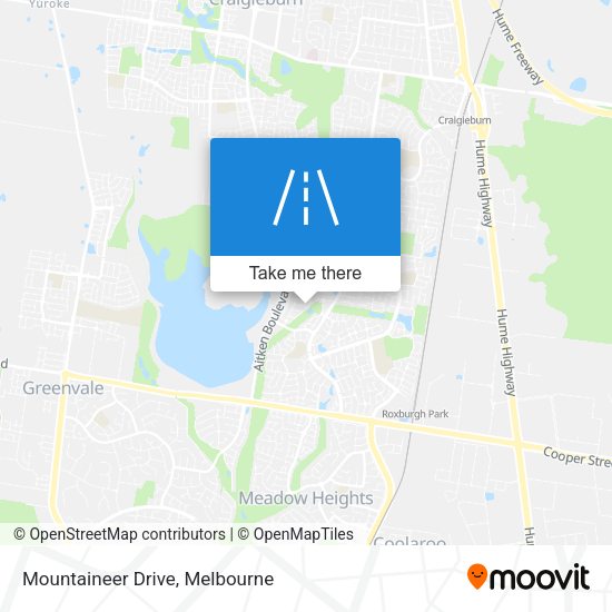 Mountaineer Drive map