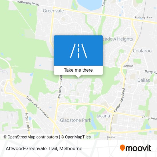 Attwood-Greenvale Trail map