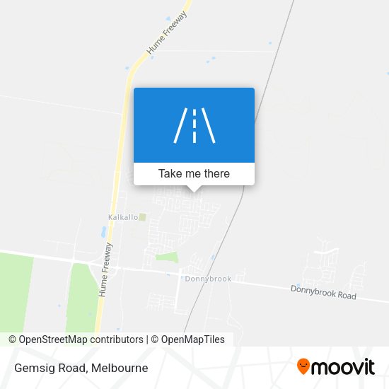 Gemsig Road map