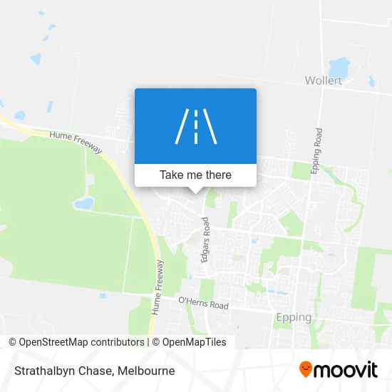 Mapa Strathalbyn Chase