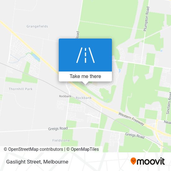 Gaslight Street map