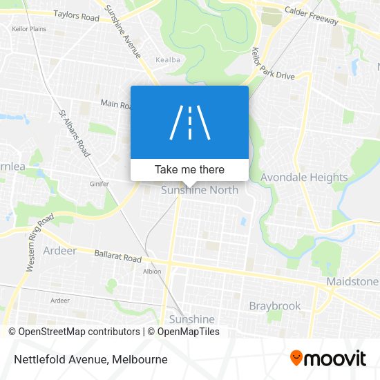 Nettlefold Avenue map