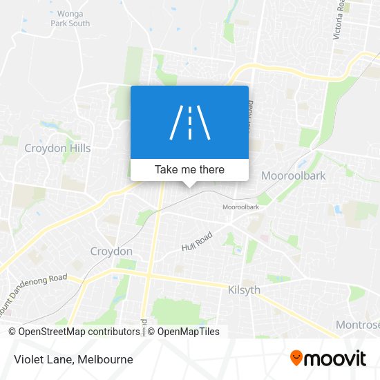 Violet Lane map
