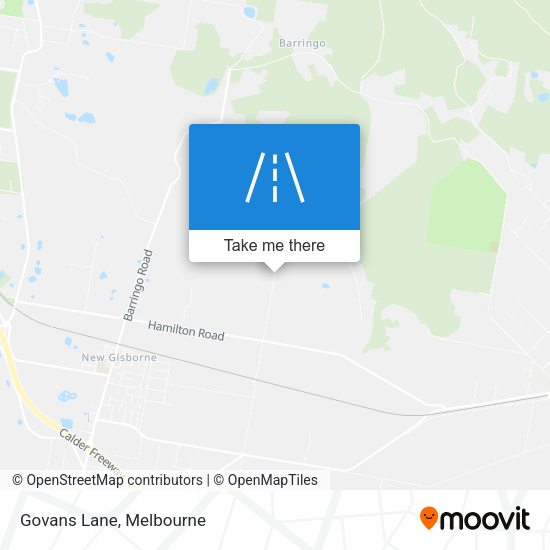 Govans Lane map
