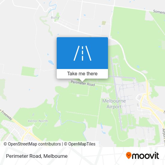 Perimeter Road map