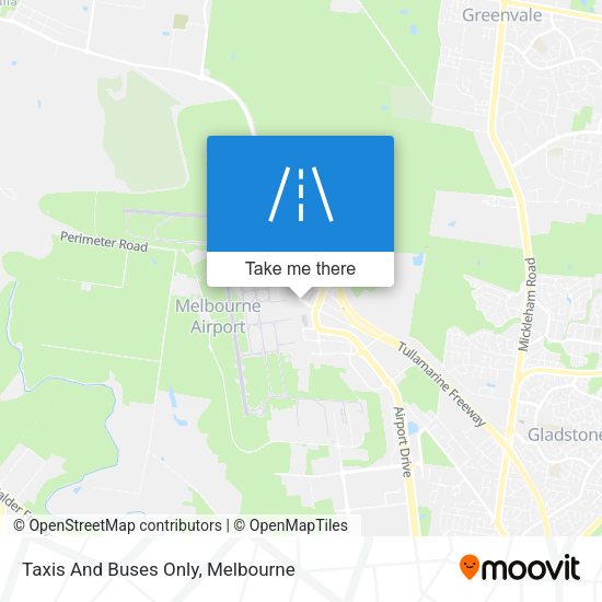 Taxis And Buses Only map