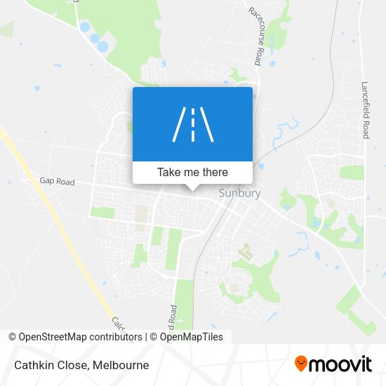 Cathkin Close map