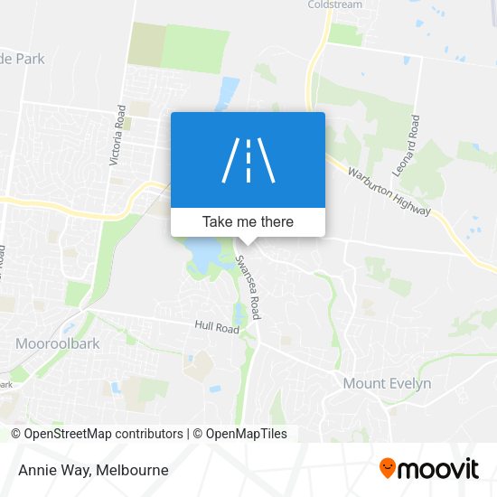 Annie Way map