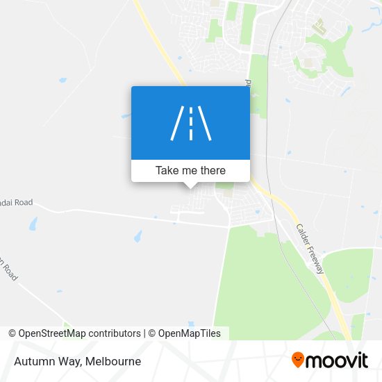 Autumn Way map